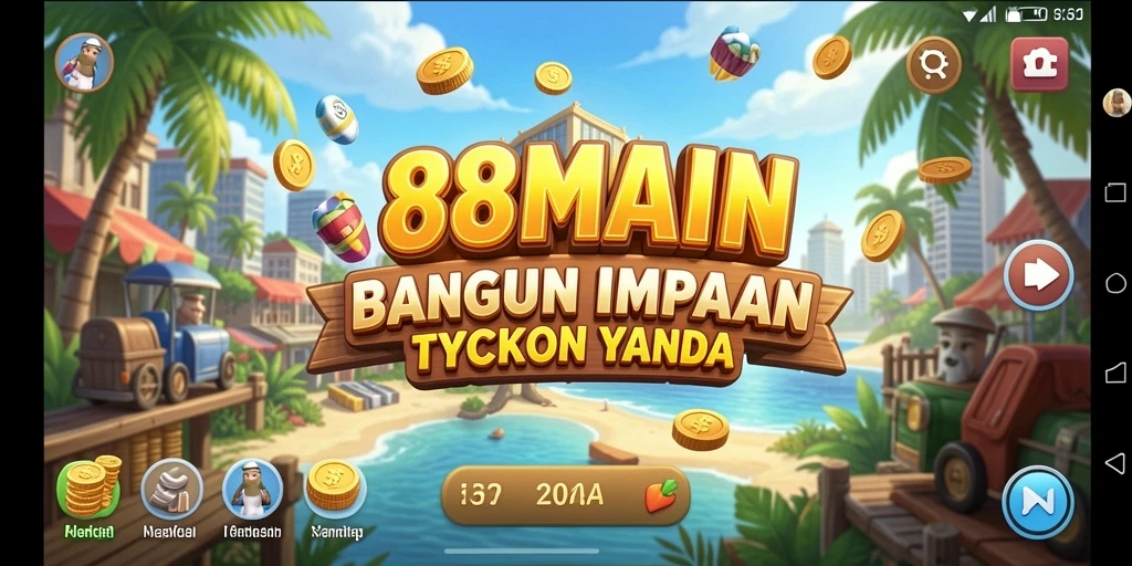 Tampilan gameplay 88MAIN yang menarik dan interaktif.