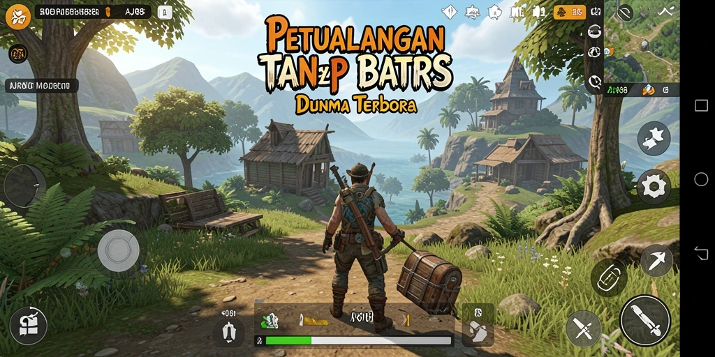Tampilan gameplay Open World yang memukau dari AJR88.