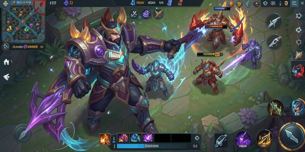 Gameplay seru dalam BANGSAWAN88 yang menampilkan pertarungan tim strategis.
