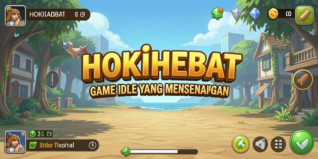 Tampilan gameplay HOKIHEBAT yang seru dan menenangkan.
