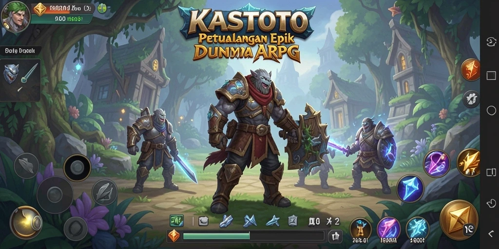 Gameplay KASTOTO yang seru dan menantang.