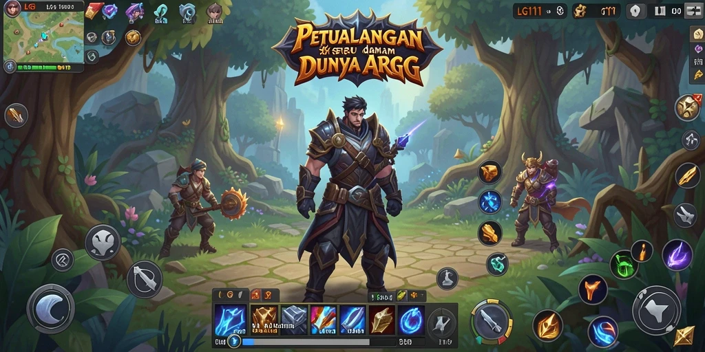 Screenshot dari gameplay ARPG yang seru dan mendebarkan.