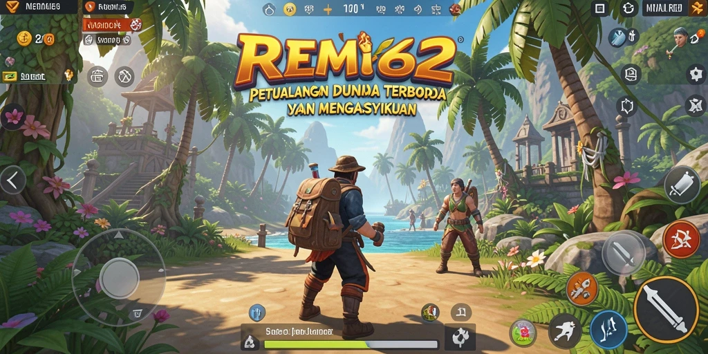 Tangkapan layar dari permainan Open World yang menakjubkan dengan lanskap indah.