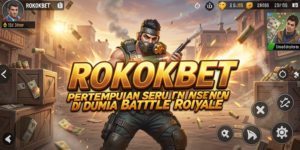 Screenshot gameplay ROKOKBET menampilkan aksi seru dan momen pertarungan intens.